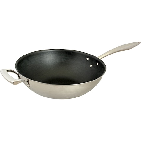 Browne Foodservice Pan, Woknon-Stick, 5 Qt, 12 Od 5724102